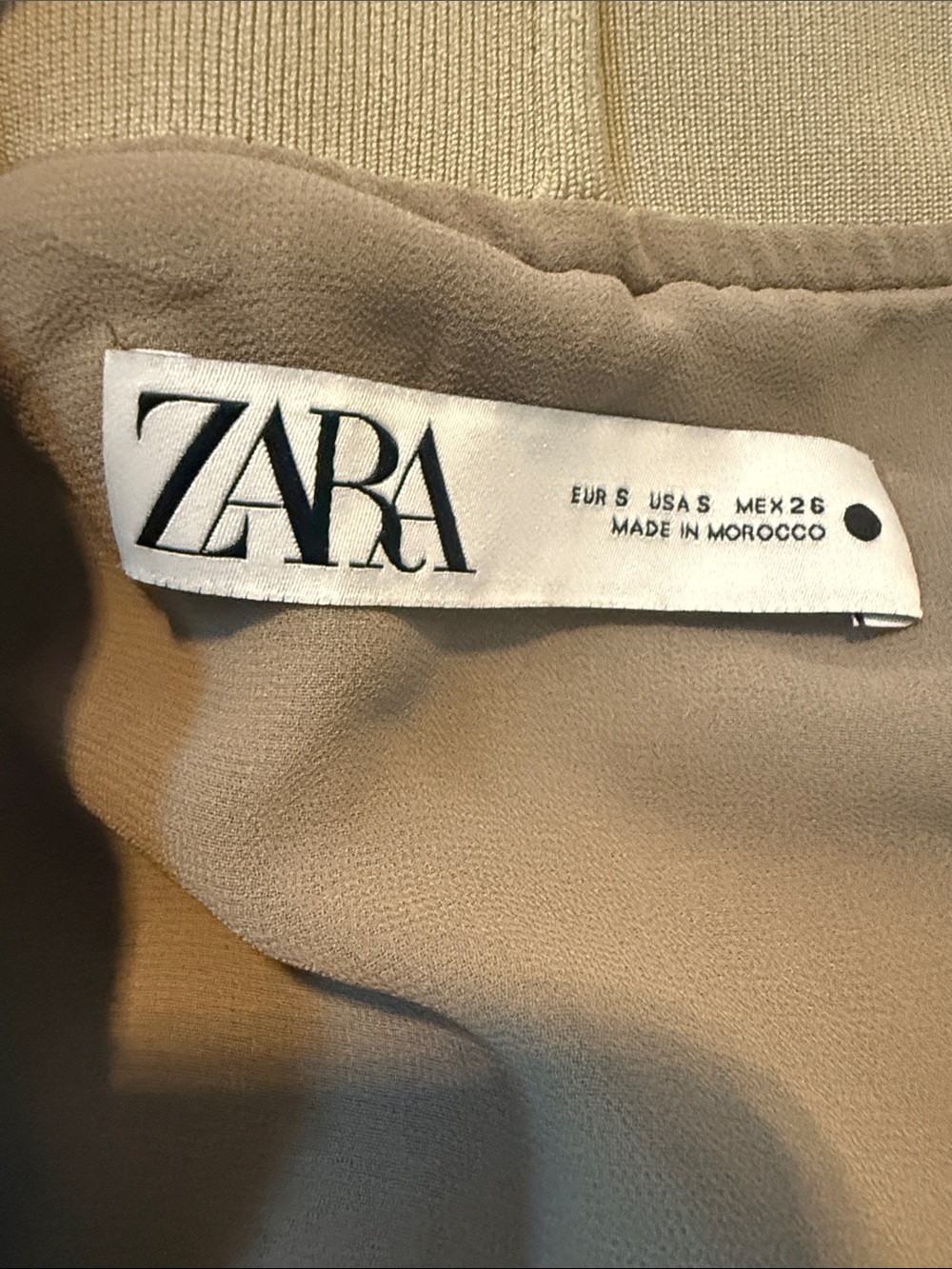 Zara Women’s Light Weight Open-Front Jacket Size S - Picture 3 of 3